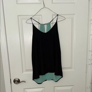 Reversible Black and Mint Women's Top